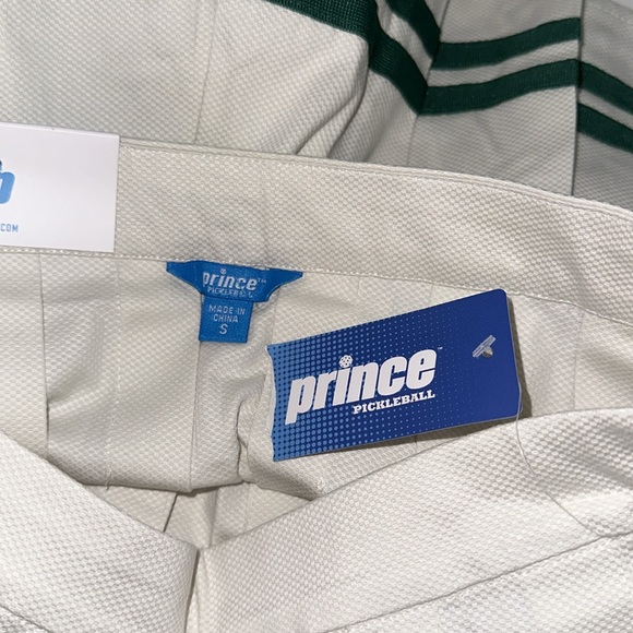 Prince x Target pickleball collection cream green pleated mini skirt XS S M - Picture 11 of 11